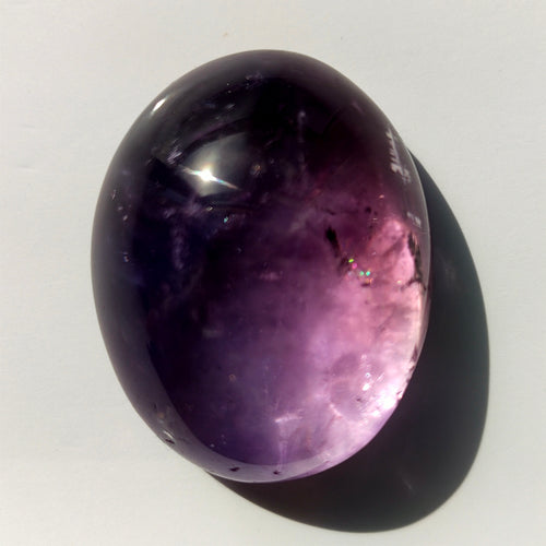 Amethyst 28x23mm Oval Gemstone