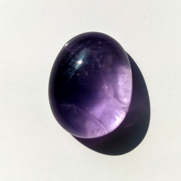 Amethyst 15x12mm Oval Gemstone