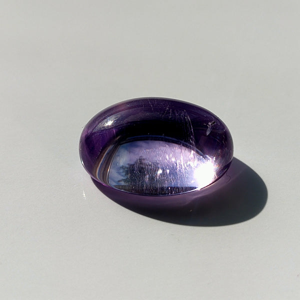 Amethyst 14x11mm Oval Gemstone
