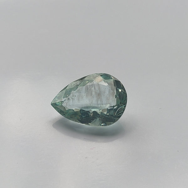 Aquamarine 14x10mm Pear Cut Faceted Gemstone