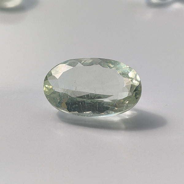 Aquamarine 17x10.5mm Oval Faceted Gemstone