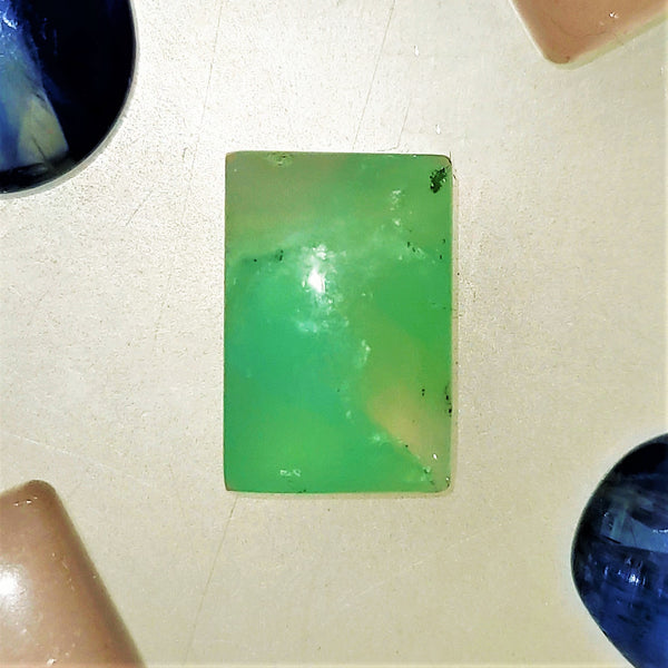 Chrysoprase 12x8mm Rectangular Cabochon