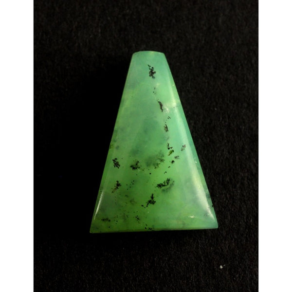 Chrysoprase 20x14mm Trapezium Shaped Gemstone Cabochon