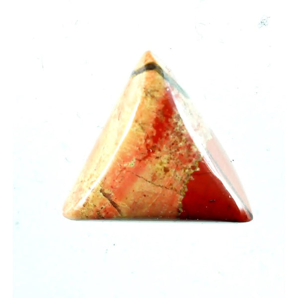 Red Jasper 12mm Triangular Gemstone Cabochon