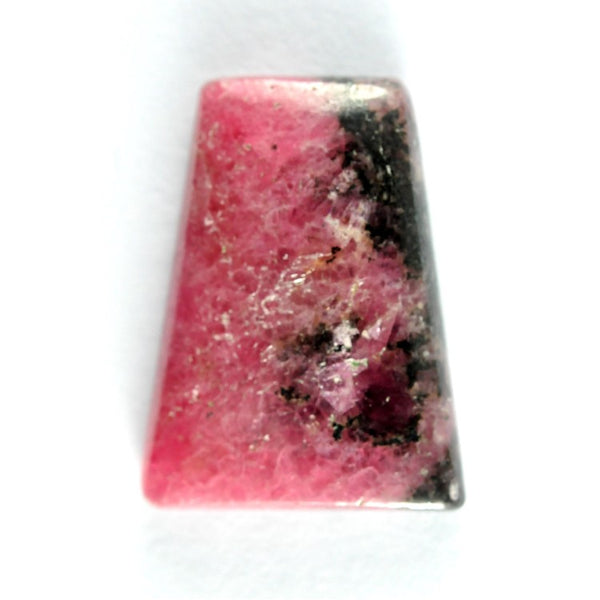 Rhodonite 20x15mm Trapezium Cut Gemstone Cabochon Pair