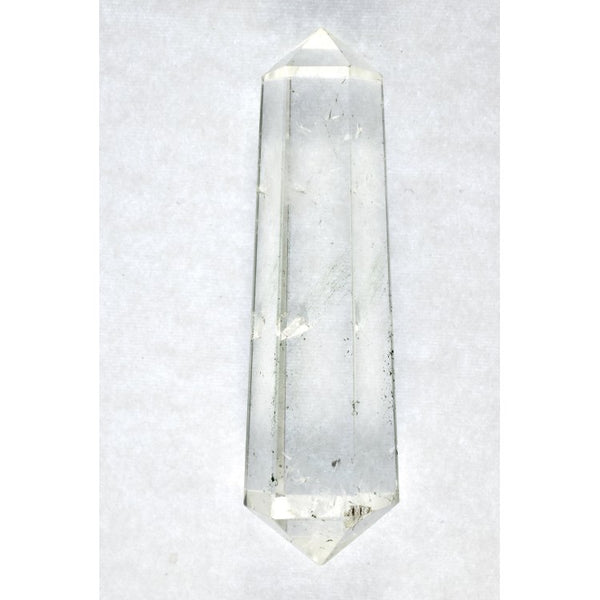 Quartz Crystal 61x15x12mm Double Terminated Gemstone