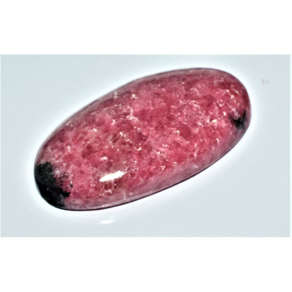 Rhodonite 28x18mm Oval Cut Loose Gemstone Cabochon