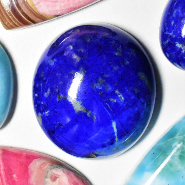 Lapis Lazuli 32x28mm Oval Cabochon