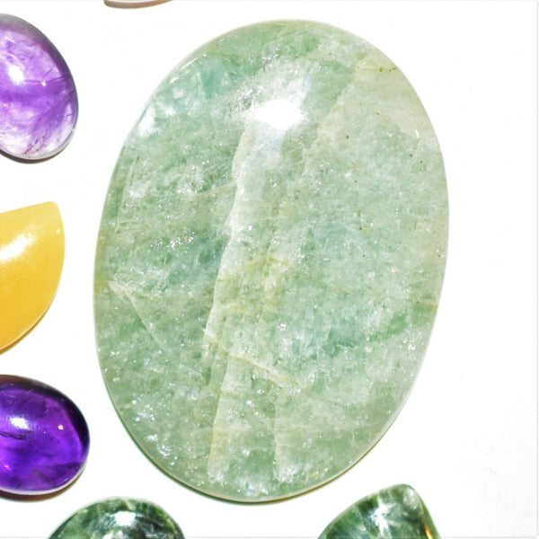 Aquamarine 53x38mm Oval Cabochon