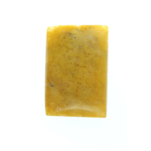 Yellow Jasper 20x15mm Rectangular Gemstone Cabochon
