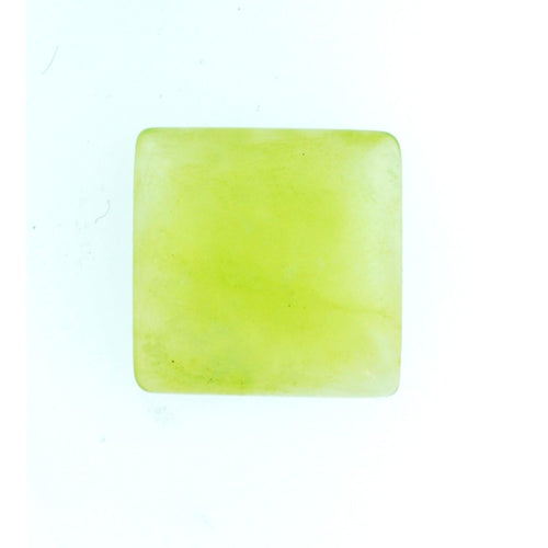 Green Chalcedony 15mm Square Gemstone Cabochon