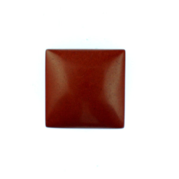 Red Jasper 15mm Square Gemstone Cabochon