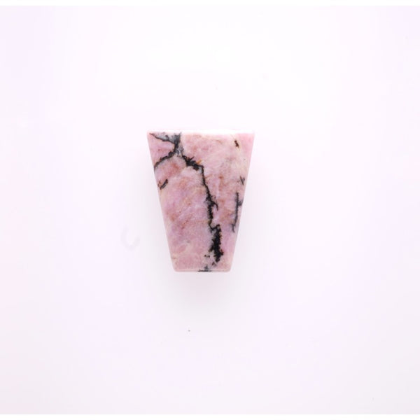 Rhodonite 20x15mm Trapezium Cut Gemstone Cabochon