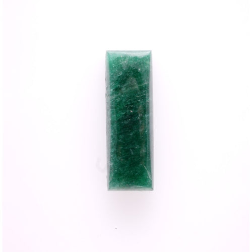 Green Aventurine 30x10mm Rectangular Gemstone Cabochon/Wand