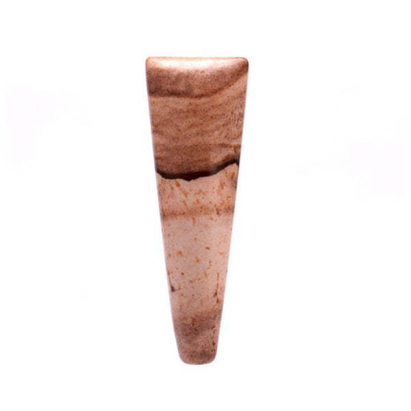 Picture Jasper 30x10mm Trapezium Cut Cabochon/Wand