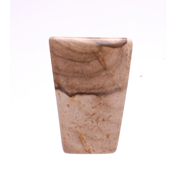 Picture Jasper 20x15mm Trapezium Cut Gemstone Cabochon