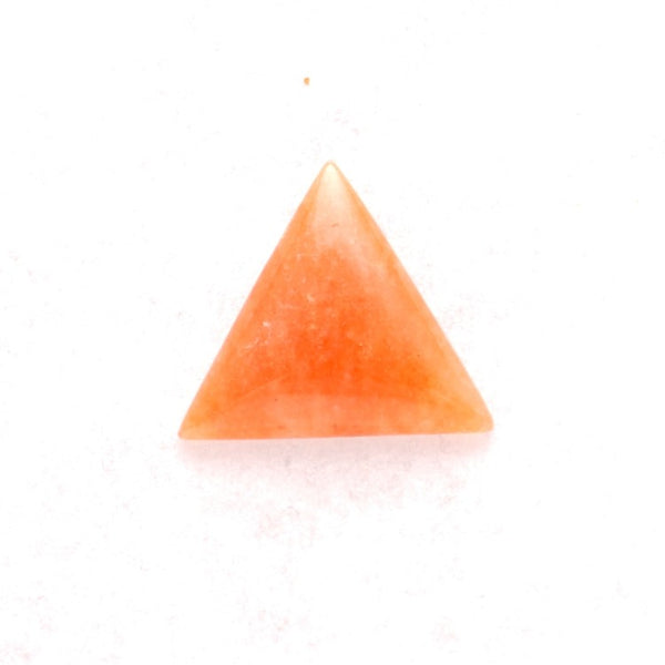 Red Aventurine 22mm Triangular Gemstone Cabochon