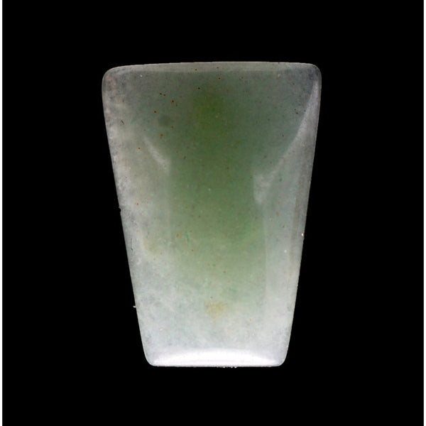 Green Aventurine 20x15mm Trapezium Cut Gemstone Cabochon