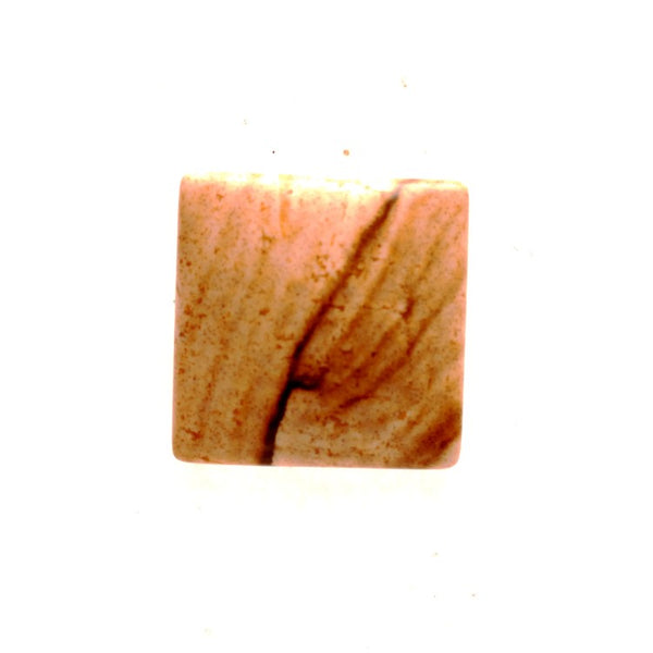 Picture Jasper 15mm Square Gemstone Cabochon