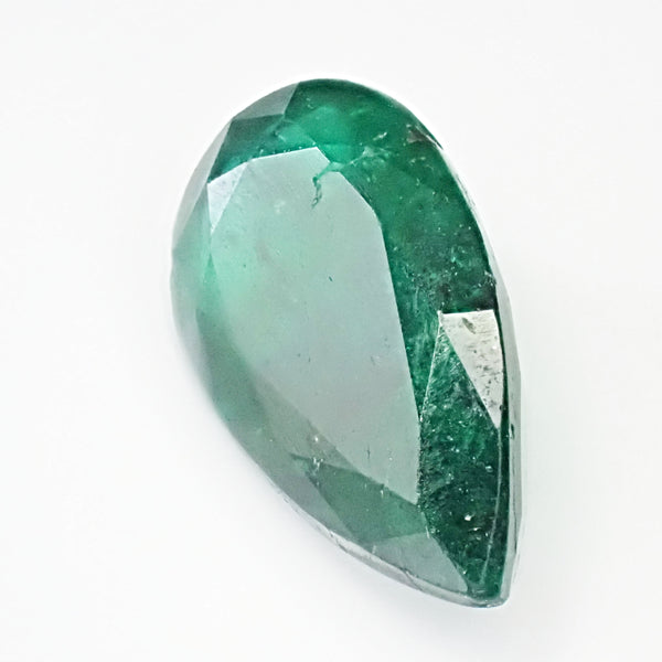 Emerald 9x5mm Faceted Pear Cut Gemstone