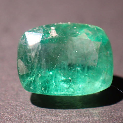 Emerald 8.8x6.9mm Cushion Cut Gemstone
