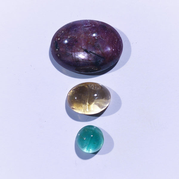 Gem Pack: Ruby, Citrine, and Emerald