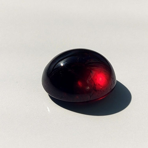 Hessonite Garnet 12mm Round Cabochon