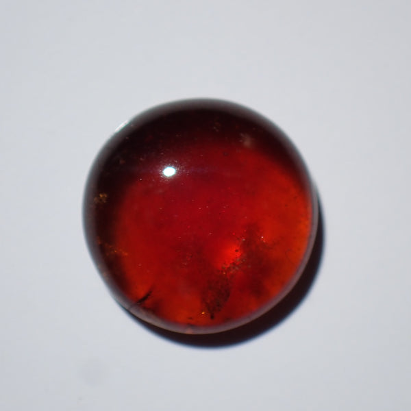 Hessonite Garnet 10mm Round Cabochon