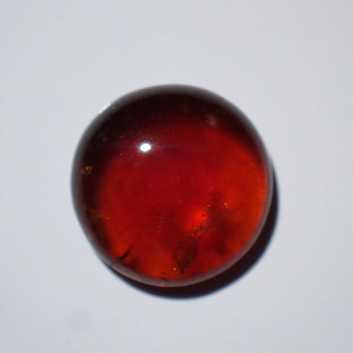 Hessonite Garnet 10mm Round Cabochon