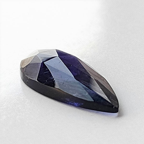 Iolite 22x10mm Pear Rose Cut Gemstone