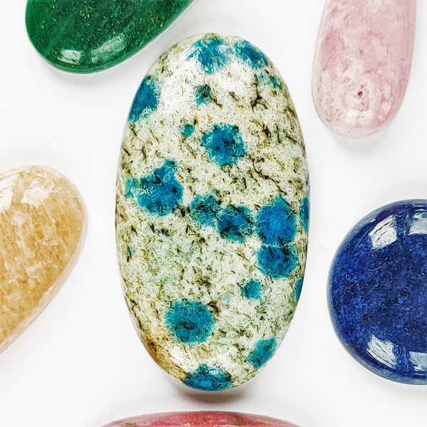 K2 Azurite 38x21mm Oval Cabochon