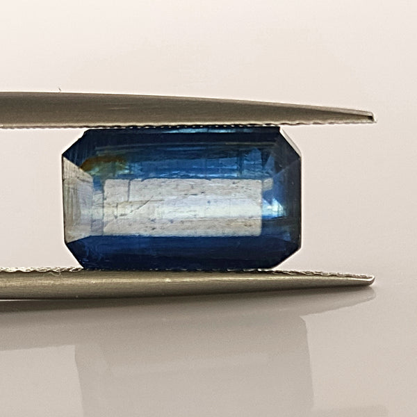 Kyanite 12.5x7.2mm Emerald Cut Gemstone