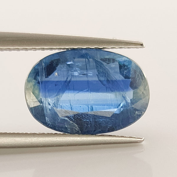 Kyanite 12.3x8.4mm Oval Faceted Gemstone