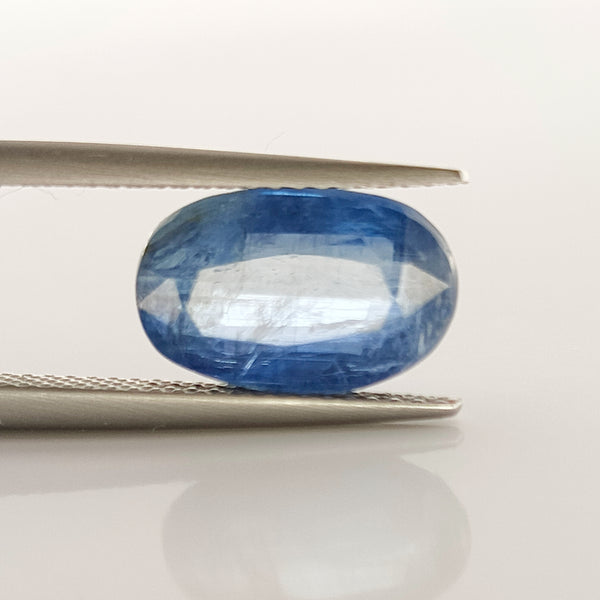 Kyanite 11.5x7.4mm Oval Faceted Gemstone