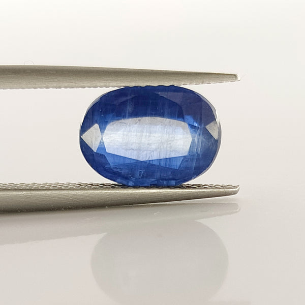 Kyanite 10x7mm Oval Faceted Gemstone