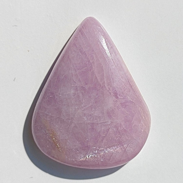 Kunzite 31x24mm Pear Cut Gemstone Cabochon
