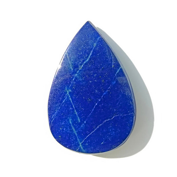 Lapis Lazuli 45x30mm Pear Cut Gemstone Cabochon