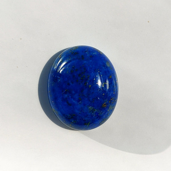 Lapis Lazuli 16x14mm Oval Gemstone Cabochon