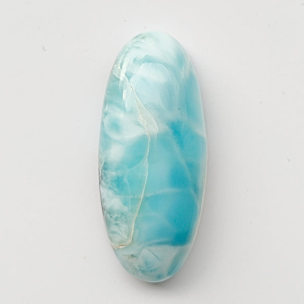 Larimar 31x13mm Oval Cabochon