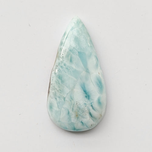 Larimar 29x15mm Pear Cut Cabochon