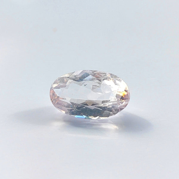 Morganite 9.7x5.9mm Oval Faceted Gemstone