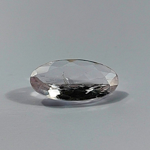 Morganite 12.7x6.7mm Oval Faceted Gemstone