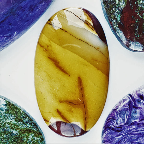 Mookaite Jasper 43x25mm Oval Cabochon