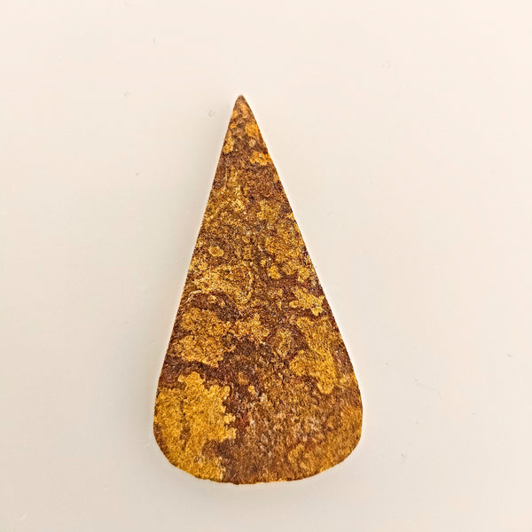 Psilomelane Dendrite 51x27mm Pear Cut Gemstone