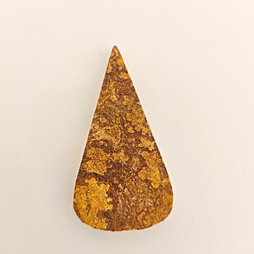 Psilomelane Dendrite 51x27mm Pear Cut Gemstone