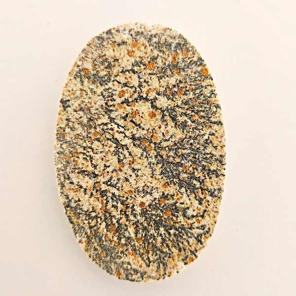 Psilomelane Dendrite 48x31mm Oval Gemstone