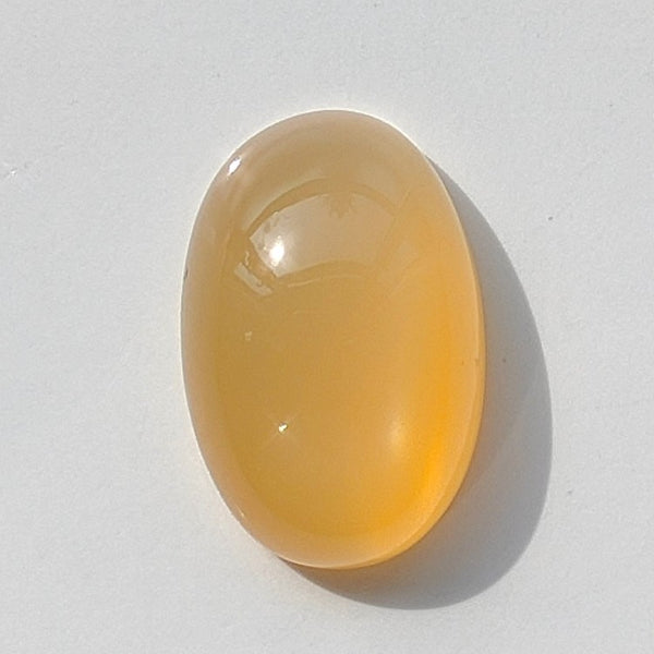 Peach Moonstone 16x11mm Oval Gemstone Cabochon