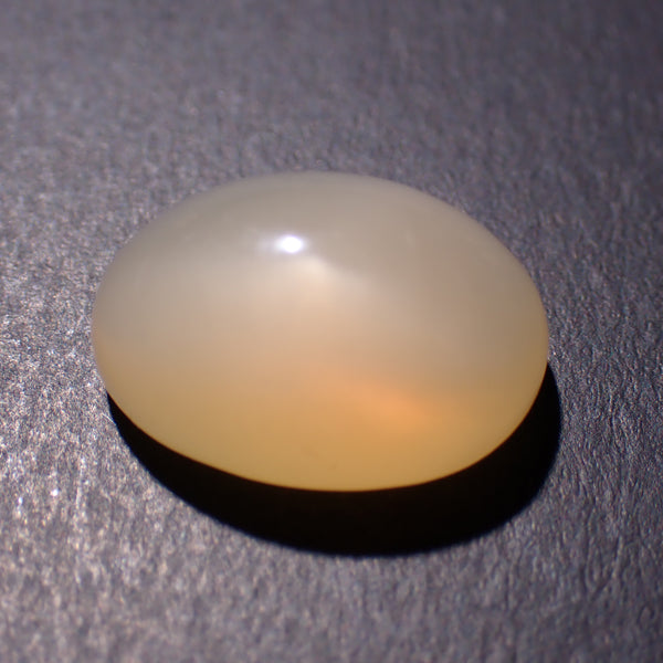 Peach Moonstone 15x10.5mm Oval Gemstone Cabochon