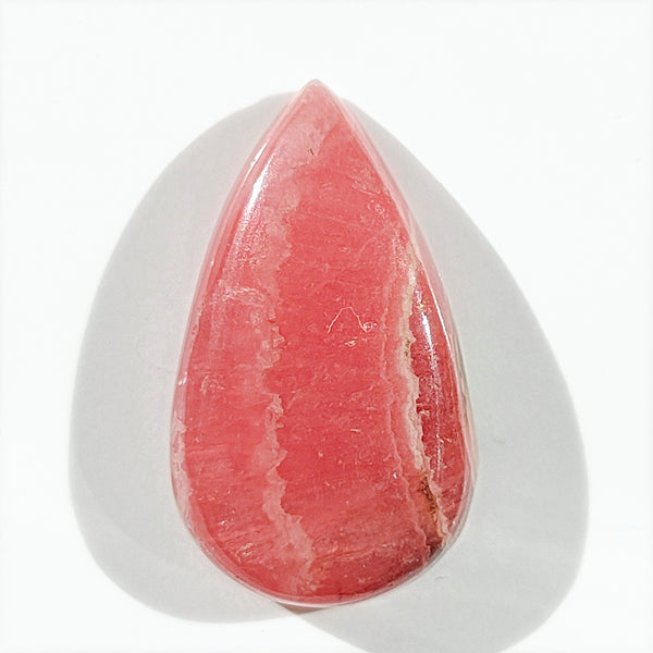 Rhodochrosite 25x14mm Pear Cut Cabochon