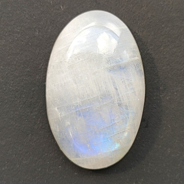 Rainbow Moonstone 33x21mm Oval Cabochon
